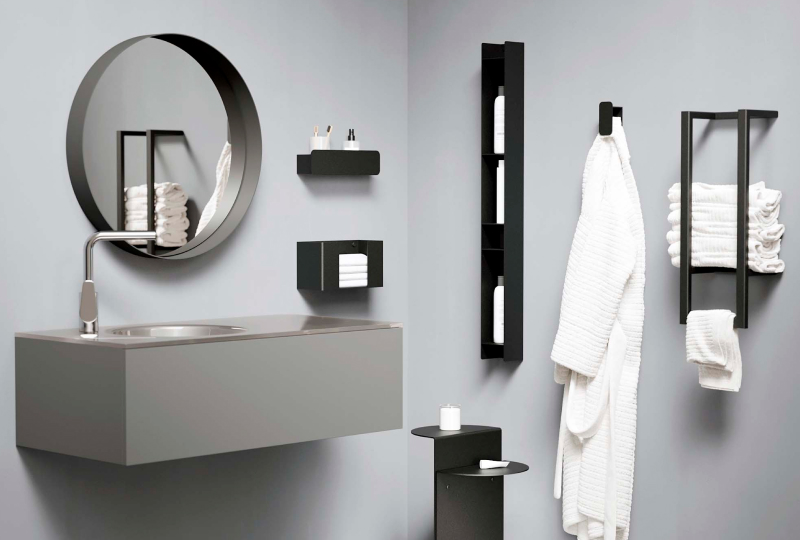 Лебер Мебель запускает производство дизайнерских металлических аксессуаров для ванной