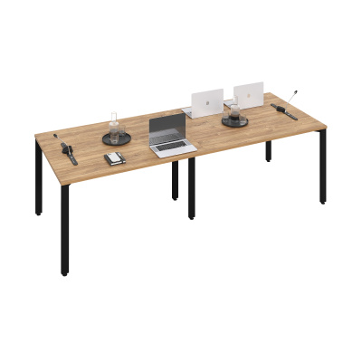 Прямой стол Лебер для переговоров с узкой промежуточной опорой