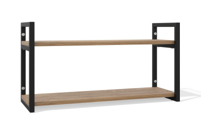 Полка настенная (2 уровня)