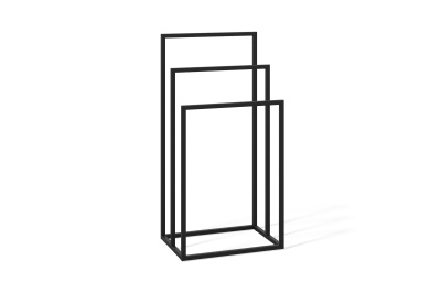 Держатель для полотенец напольный (3 уровня) (черный муар)