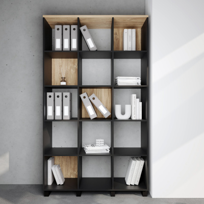 Стеллажная система Лебер на металлокаркасе 5х3