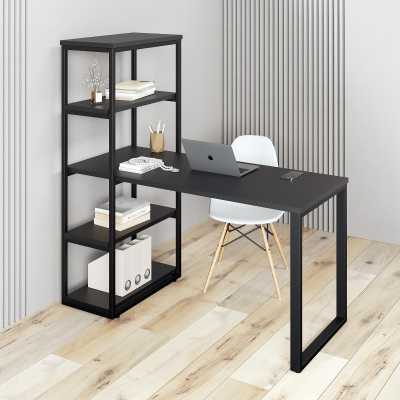 Стол с этажеркой