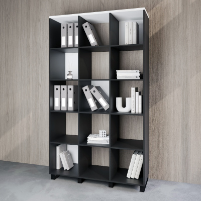 Стеллажная система Лебер на металлокаркасе 5х3