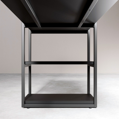 Стол с этажеркой