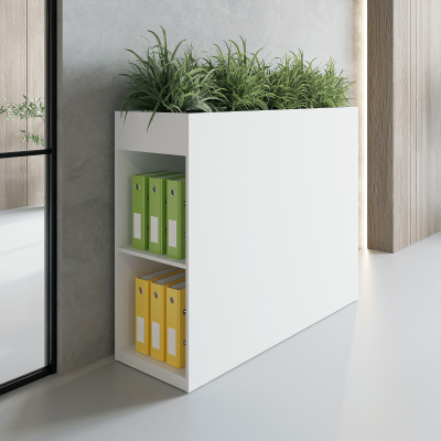 Стеллаж со встроенным кашпо 1400*450*1100 мм