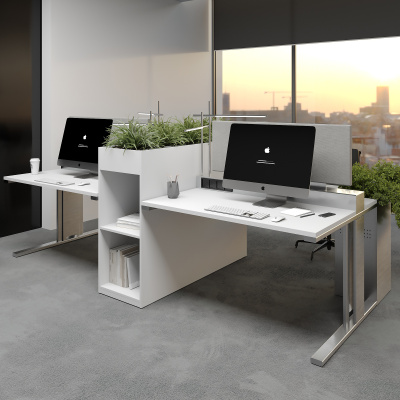 Стеллаж со встроенным кашпо 1400*450*1100 мм